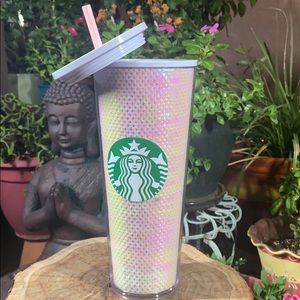 New❣️ Starbucks Iridescent Sequin Pink Venti Cup